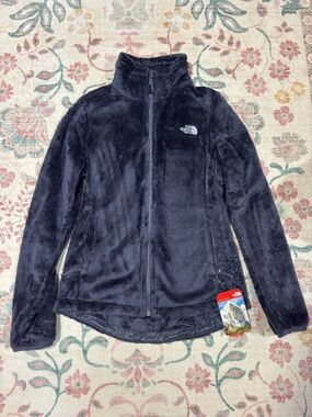 The North Face Women's Plush Full-Zip Jacket - Dark Navy